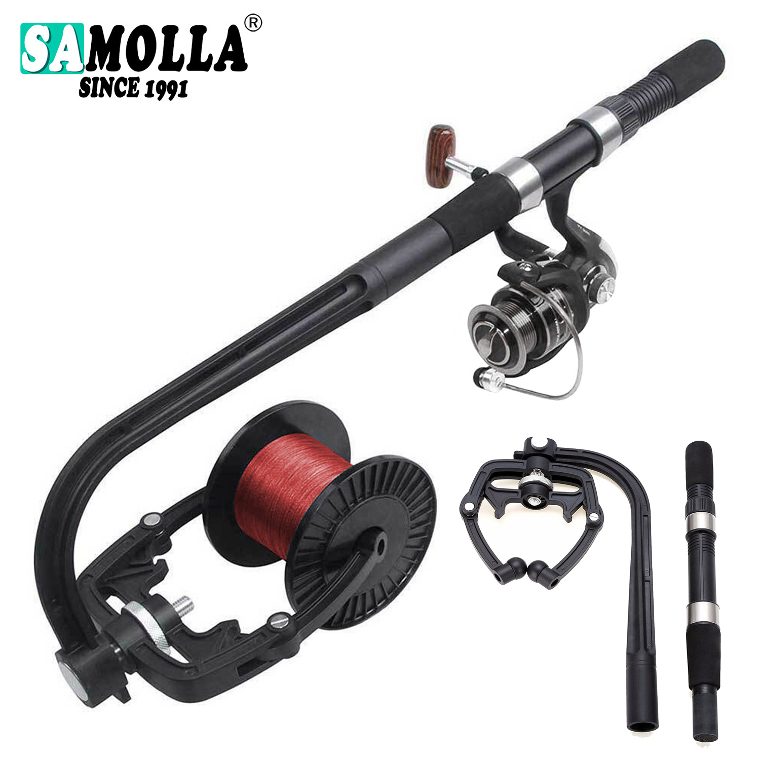 Fishing Line Spooler For Spinn - Fly Reel ulasan dan harga