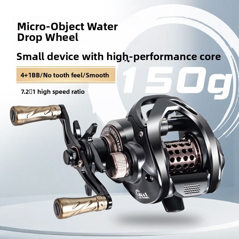 water drop reel with metal spo - Ice Fishing Reel ulasan dan harga