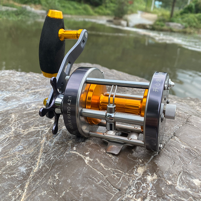 Premium Little Yellow Duck exp - Ice Fishing Reel ulasan dan harga