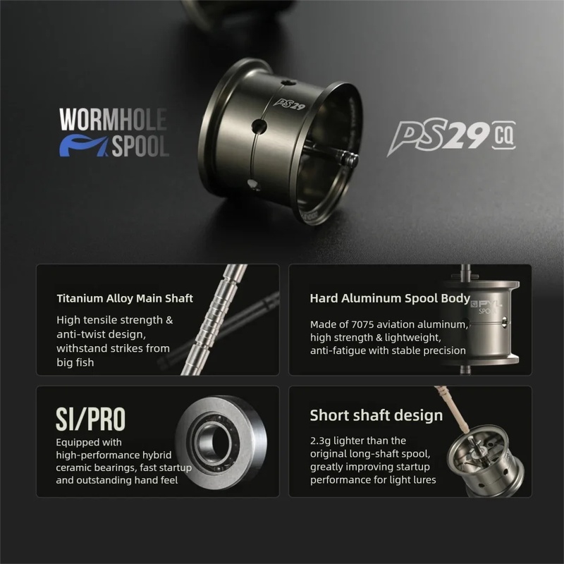 PYL PS29-CQ Modified Spool For - Reel Spare Spool ulasan dan harga